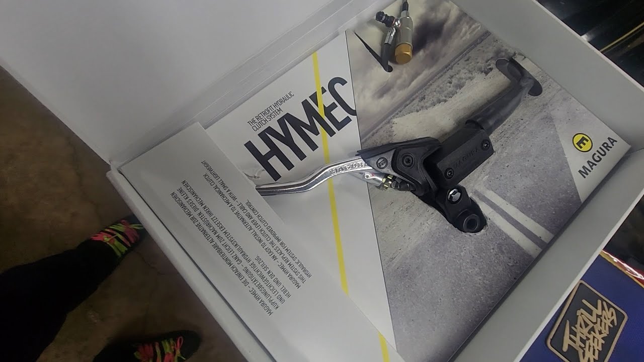 2001 Honda Yz125 Magura hydraulic clutch install YouTube