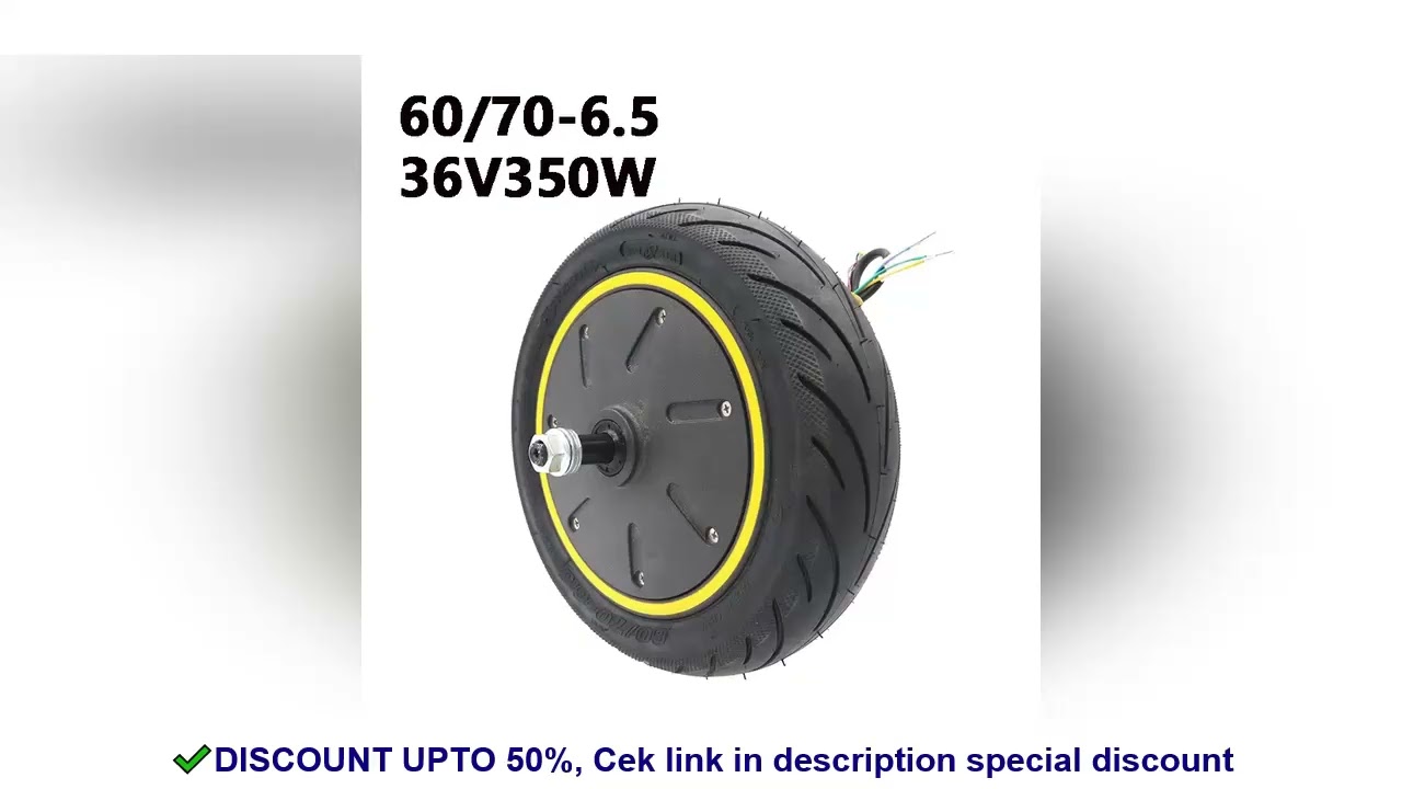 For Ninebot Max G30  Front Driving  Tire  Repair Parts 60/70-6.5 Motor Electric Scooter 36V 350W 48V
