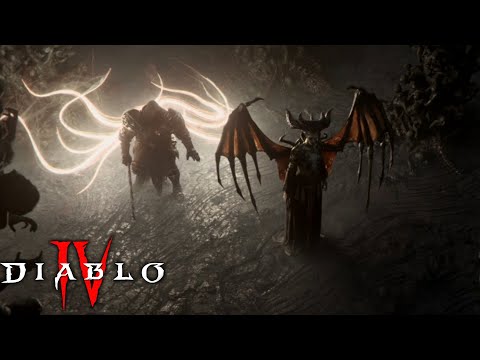 Diablo 4: Inarius VS Lilith in Hell Full (Cinematic)