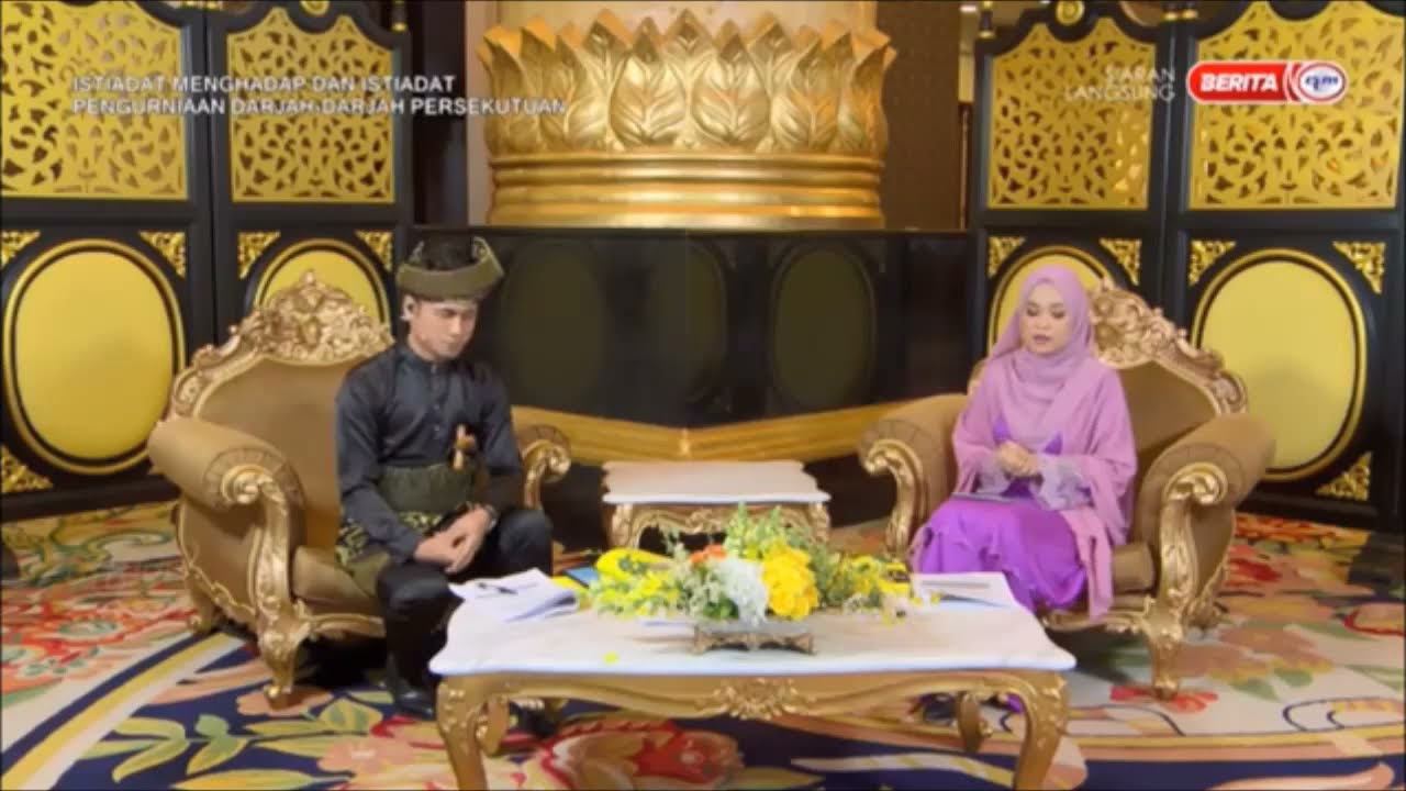 6 JUN 2022 – ISTIADAT MENGHADAP DAN ISTIADAT PENGURNIAAN DARJAH-DARJAH PERSEKUTUAN