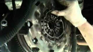Worn Dual Mass Flywheel on Jag X-Type