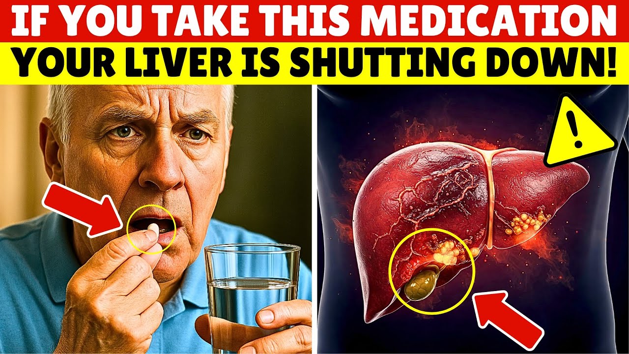 SENIORS STOP 6 Common Medications Silently Shutting Down Your LIVER Seniors stop 6 common medications silently shutting down your liver