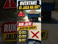 Safe overtaking | Driving| bike rider #biker #youtubeshorts