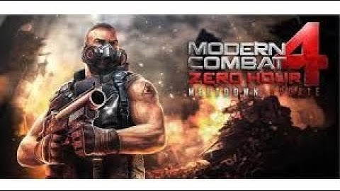 MODERN COMBAT 4 highly compressed 3 mb size andriod game with gameplay