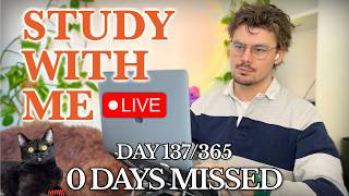 Celebrity Study With Me LIVE 🚀 8-HOURS — Deep Focus (50/10 Pomodoro) | Cozy UK Rain, No Distractions! Profile