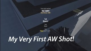 My Very First AW Trickshot! (Leftover)