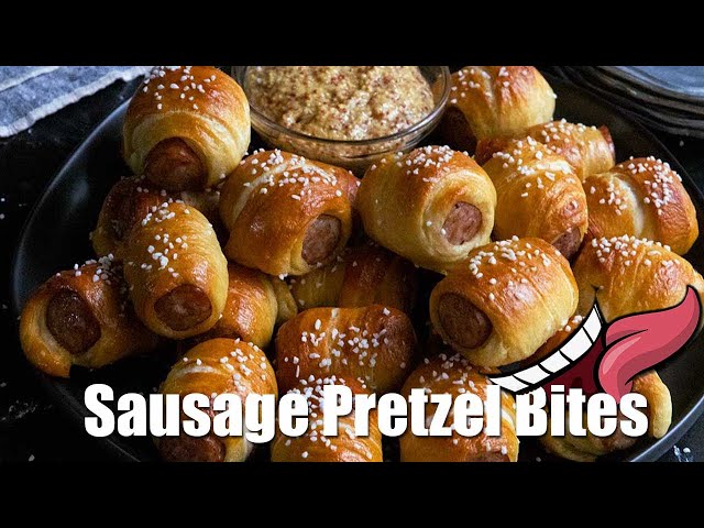 sausage pretzel bites
