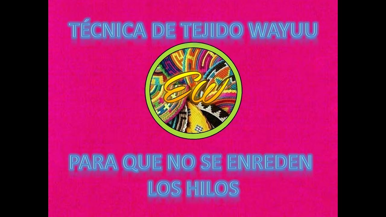 Técnica para que no se enreden los hilos