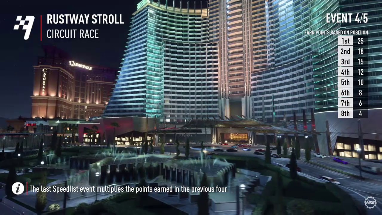 skyfall Need for speed Payback - Rustway Stroll (1:26.63) mustang pb