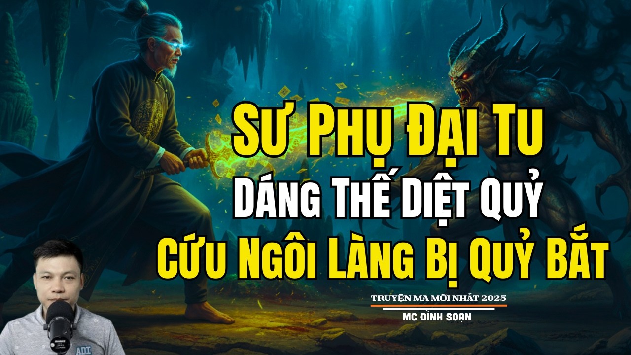 SƯ PHỤ ĐẠI TU DÁNG THẾ DIỆT QUỶ CỨU NGÔI LÀNG BỊ | Truyện Ma Đình Soạn - Chuyện Ma kinh dị Mới Nhất