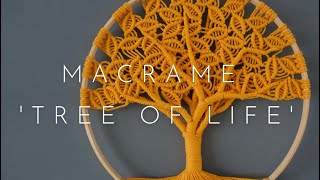 Pt 1 | Come and make with me | Macrame Tree of Life