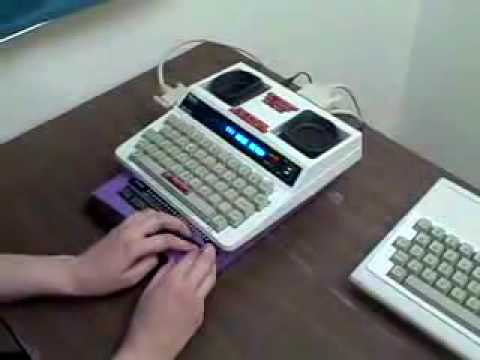 beth demonstrates braille tty system