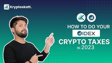 How To Do Your IDEX Crypto Taxes in 2023 Stress-free With Kryptos