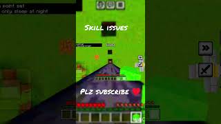 I MISSED the Slime Block Clutch 😭💀 #minecraft #clutch