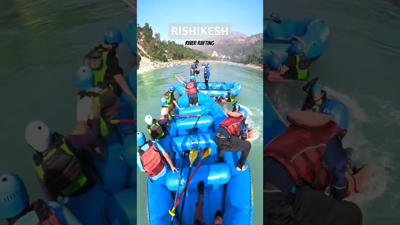 River Rafting in Rishikesh, Uttarakhand 📍