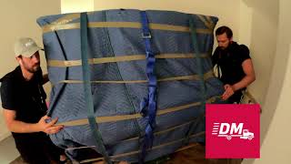Comment déplacer le piano droit - How to Move the Heaviest Upright Piano