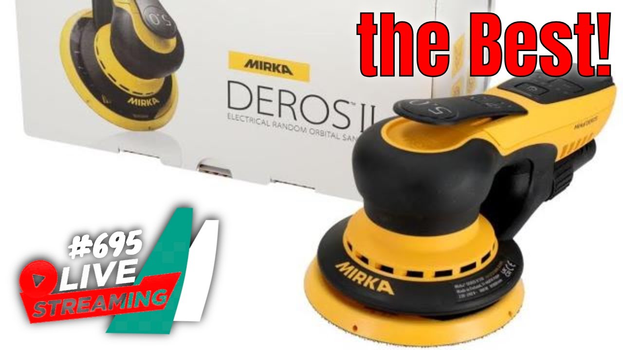 Marviviendo live Mirka DEROS II posiblemente , la mejor lijadora del mundo !!!