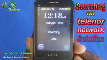 Vgo tel signal searching solution | no network | no signal | vgo tel s9 signal searching