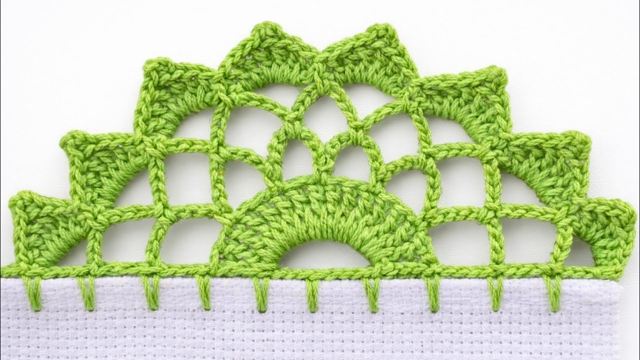 🍃Puntilla 94 Petalos de hojas Tutorial Completo