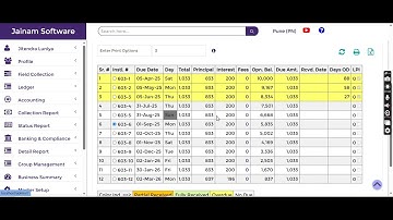 Modify Loan Installment Schedule Easily | Exact, Month Forward/Backward, EOM | Jainam Software