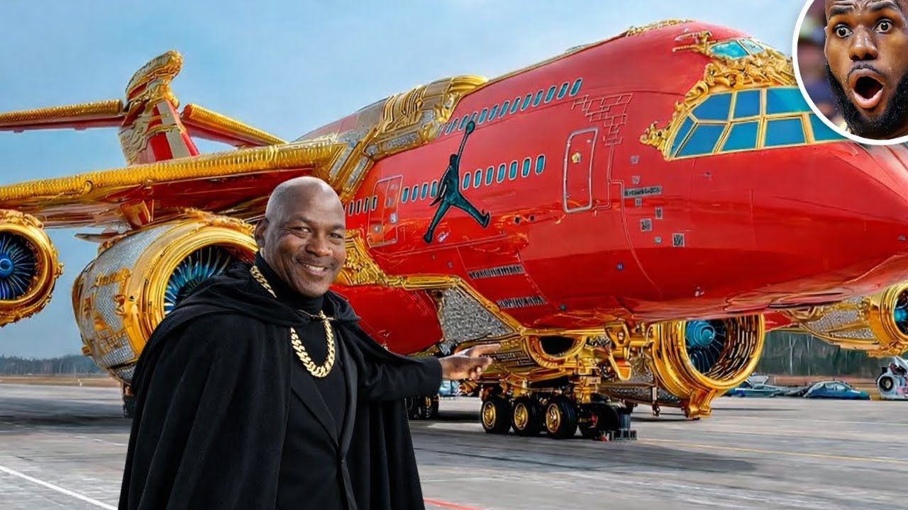 Michael Jordan's Presidential Jet Even Shocked Lebron James