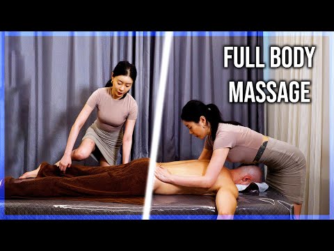 RELAXING KOREAN OIL MASSAGE - FULL VIDEO | ASMR video