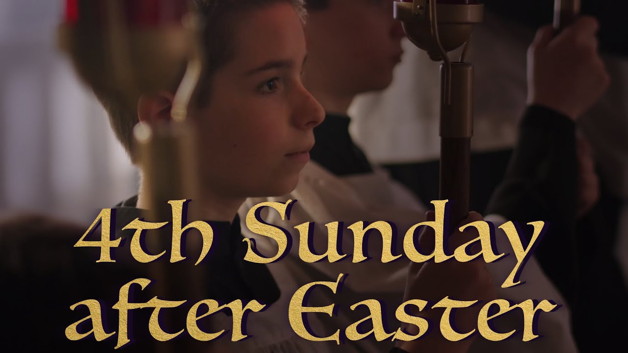 Stop and rest a while… — Fourth Sunday after Easter Gregorian Chant Stop and rest a while… — Fourth Sunday after Easter Gregorian Chant