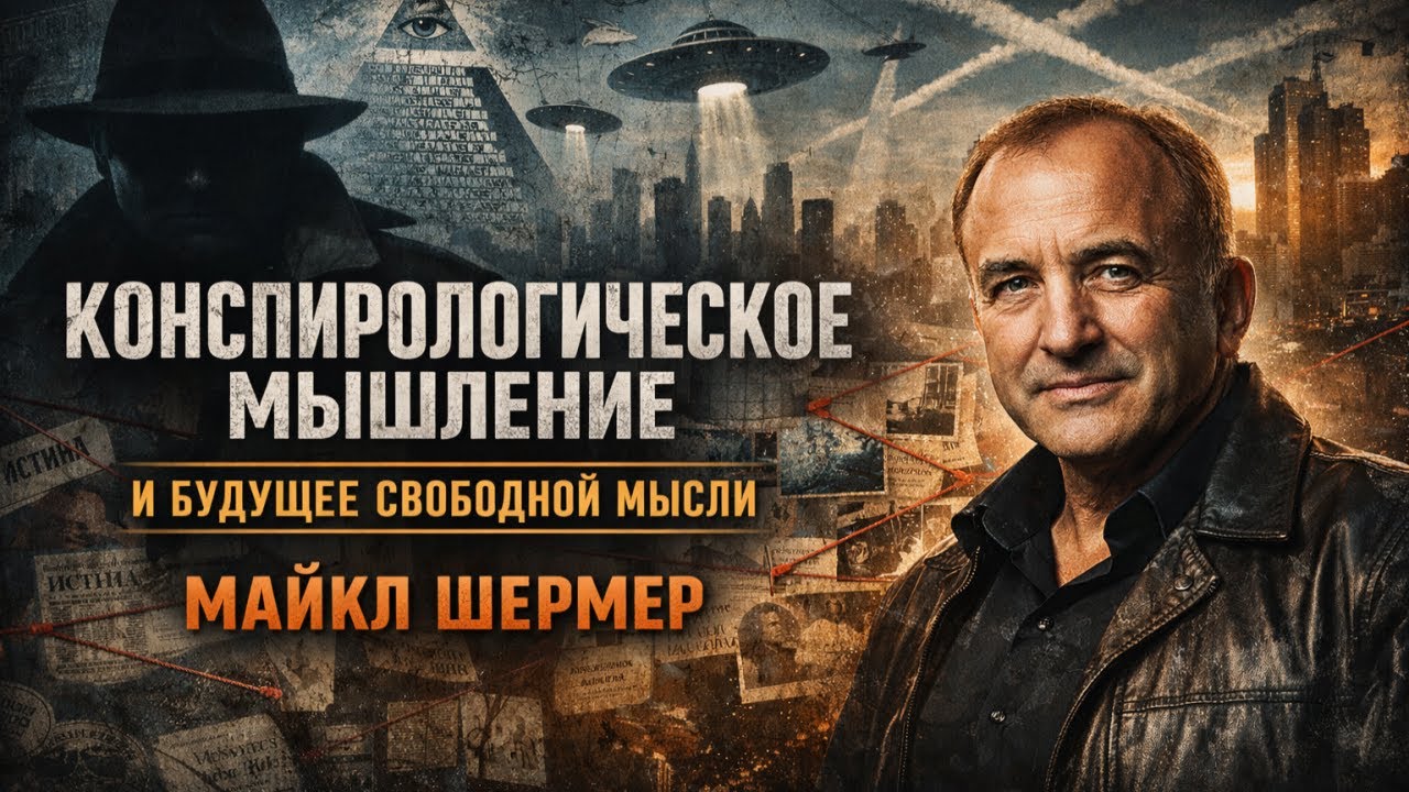 🧠🔍 Конспирологическое мышление и будущее свободной мысли | Майкл Шермер
