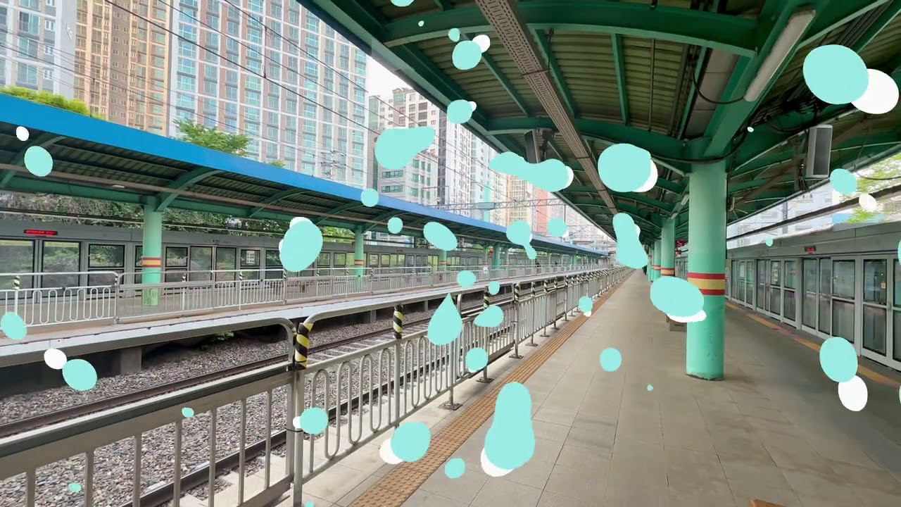 경부선 모든열차 통과(명학역)