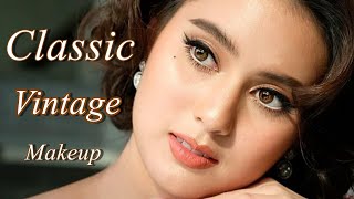 Classic Vintage Makeup | ครูเปา TINY MAKE UP Art & Academy