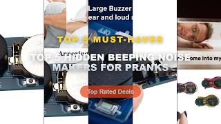 Cheap & Best Top 5 Hidden Beeping Noise Makers For Pranks Unboxing & Review - Hidden Beeping Noise M