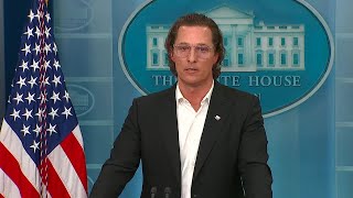 Uvalde native Mathew McConaughey makes gun control plea