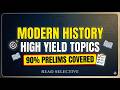 How to Finish Modern History Fast! The 80/20 Study Secret |Modern History Selective Study Strategy |
