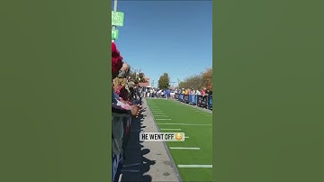 This fan ran a 4.14, 40-yard dash and shocked everyone at an NFL event 😳 | #shorts