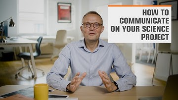 How to communicate on your ERC science project?