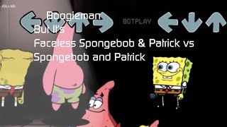 Faceless Buds (Boogieman, but it's Faceless Spongebob & Patrick vs Spongebob & Patrick) | FNF Cover