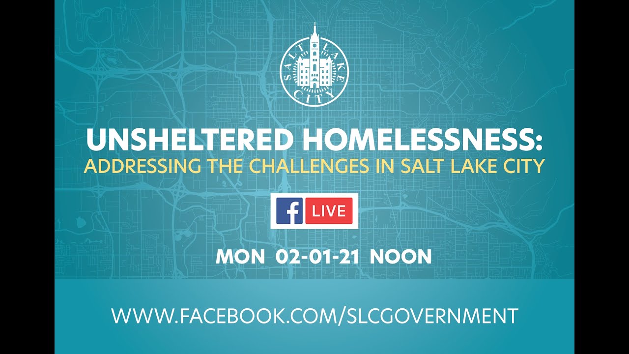 Unsheltered Homelessness: Addressing Challenges in Salt Lake City - YouTube