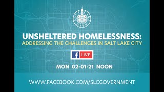 Unsheltered Homelessness: Addressing Challenges in Salt Lake City