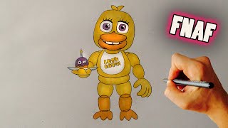 How to Draw adventure Chica - Five Nights at Freddy's World - Video Lesson How to Draw adventure Chica - Five Nights at Freddy's World - Video Lesson