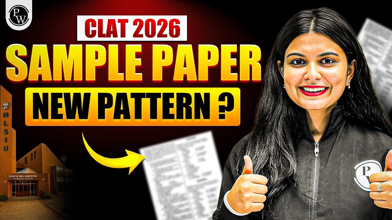 CLAT 2026 Sample Paper MAJOR CHANGE—Don’t Skip This! | CLAT 2026 New ...
