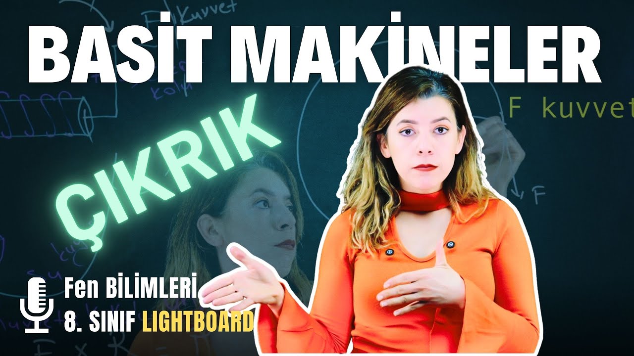 Çıkrık 8. Sınıf Konu Anlatımı | Derya Hoca Yayında | #Lightboard Dersleri | #Fen Bilgisi