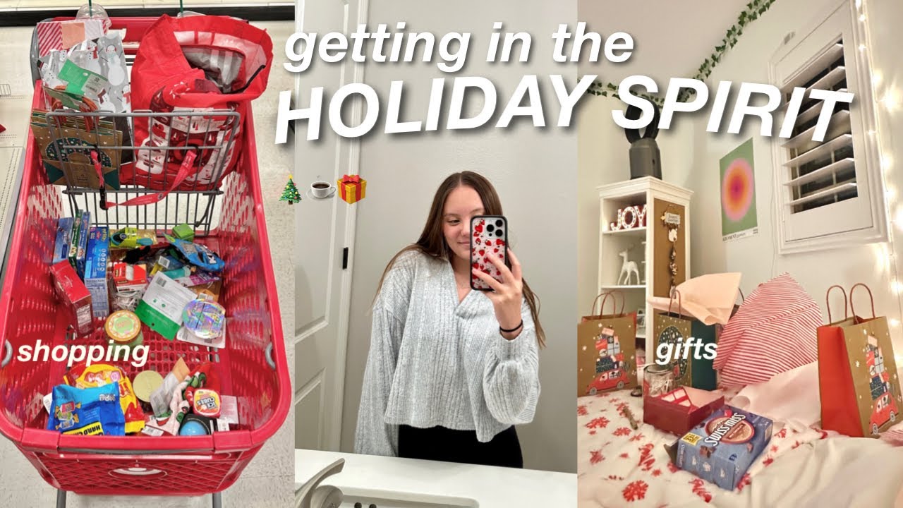 GETTING IN THE HOLIDAY SPIRIT ❄️✨❣️