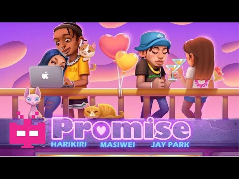 HARIKIRI FT. 马思唯  ❌  朴宰范 JAY PARK - 《PROMISE》 Official Lyric Video