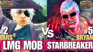 T8 - LMG MOB (#2 Ranked Lars) vs STARBREAKER (#5 Ranked Bryan) | Tekken 8 High Level Gameplay