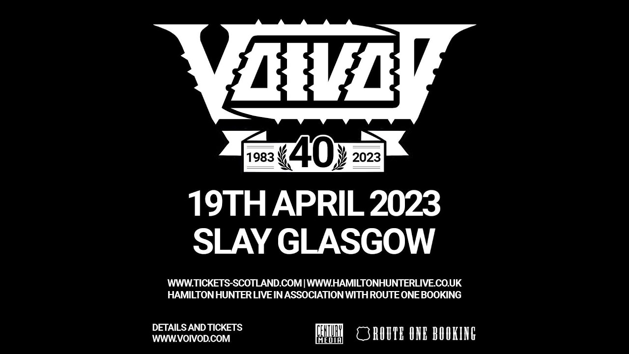 Voivod (CAN) - Live at Slay, Glasgow 19th April 2023 FULL SHOW HD