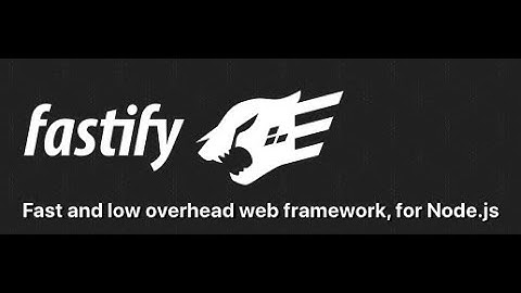 [Node.js プログラミング] Node.jsフレームワークFastifyをTypeScriptで触ってみる配信