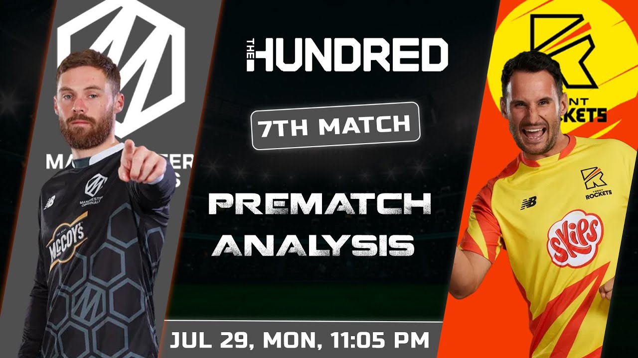 Manchester Originals vs Trent Rockets 7th Match PREDICTION | MCR vs TRE Dream11 Team Prediction