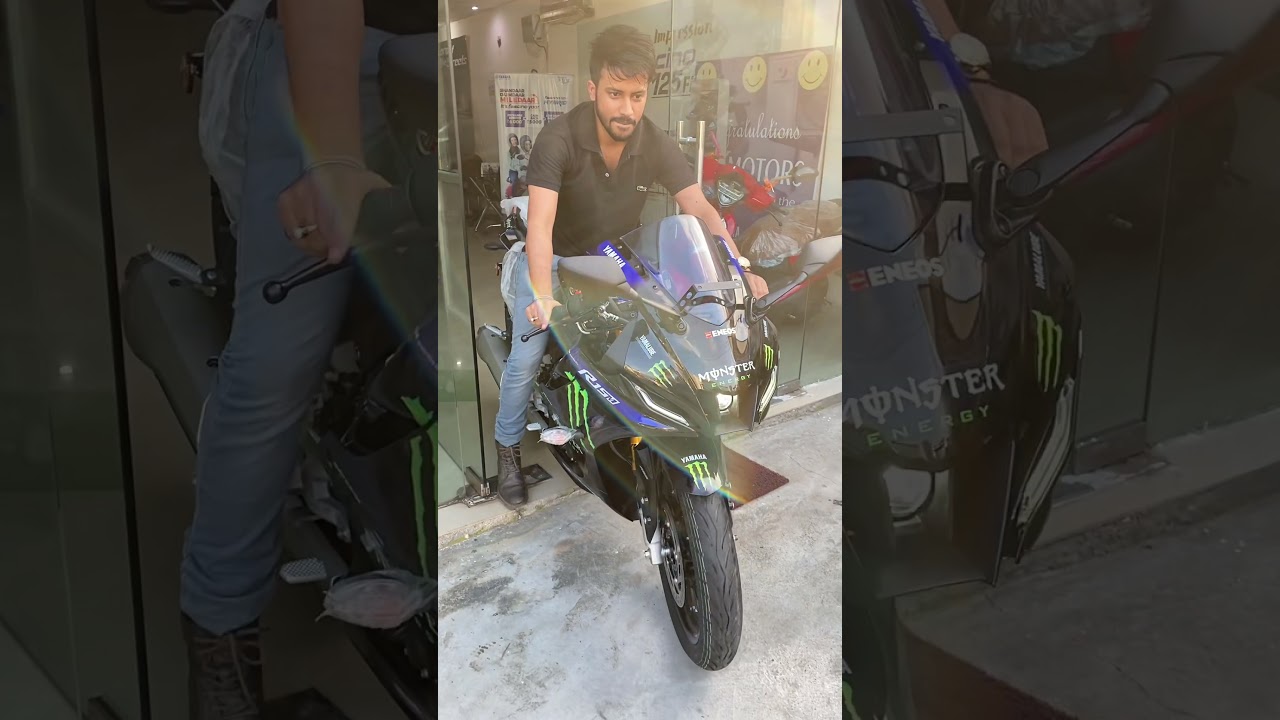 Taking out R15 v4 Monster 