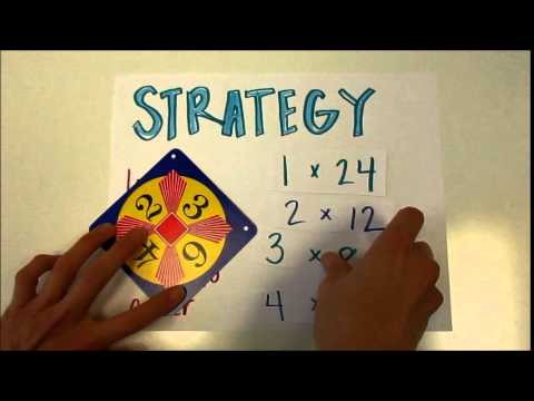 How to Play the 24 Math Game