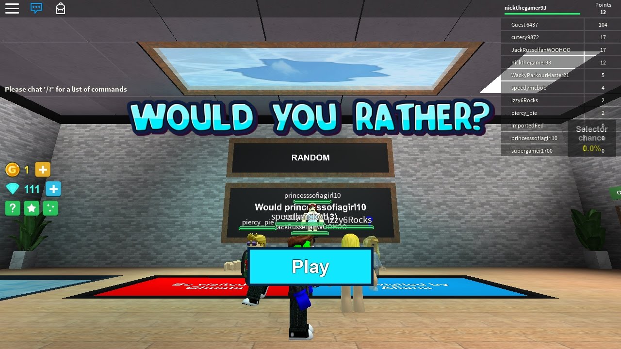 Roblox Would You Rather YouTube 